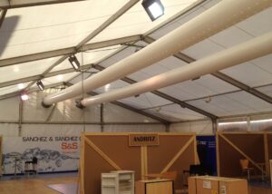 Alquiler Calefacción Carpa