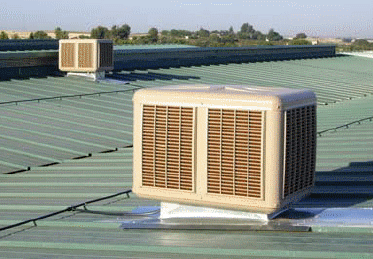 evaporativo tejado - Aire acondicionado o Climatizadores evaporativos